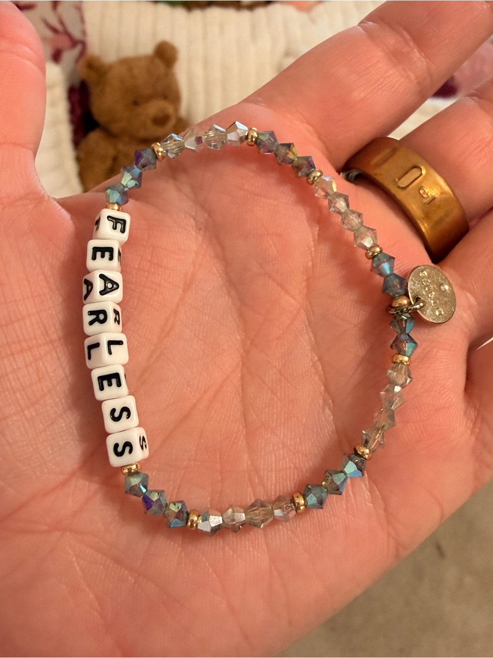 Little Words Project- FEARLESS bracelet
